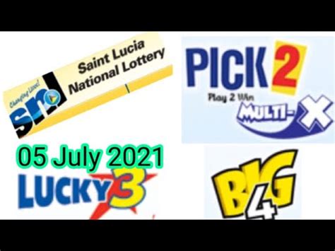 st lucia national lottery lucky 3 pick 4